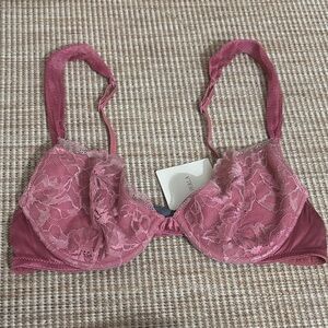 La Perla Pink Lace Underwire Bra